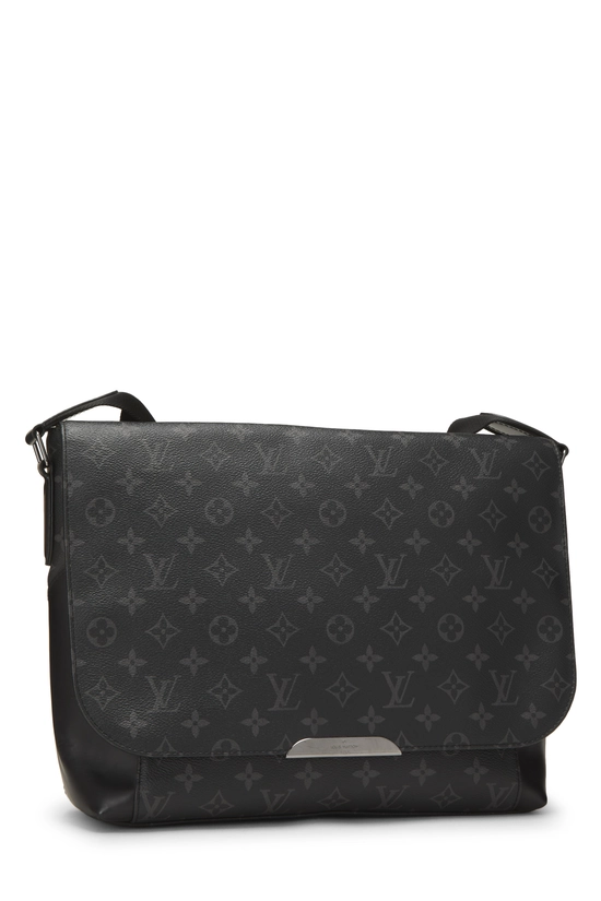 Black Monogram Eclipse Canvas Explorer MM, , large image number 1