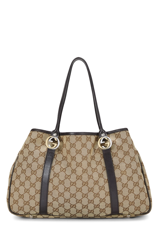 Original GG Canvas Twins Tote Large, , large image number 0