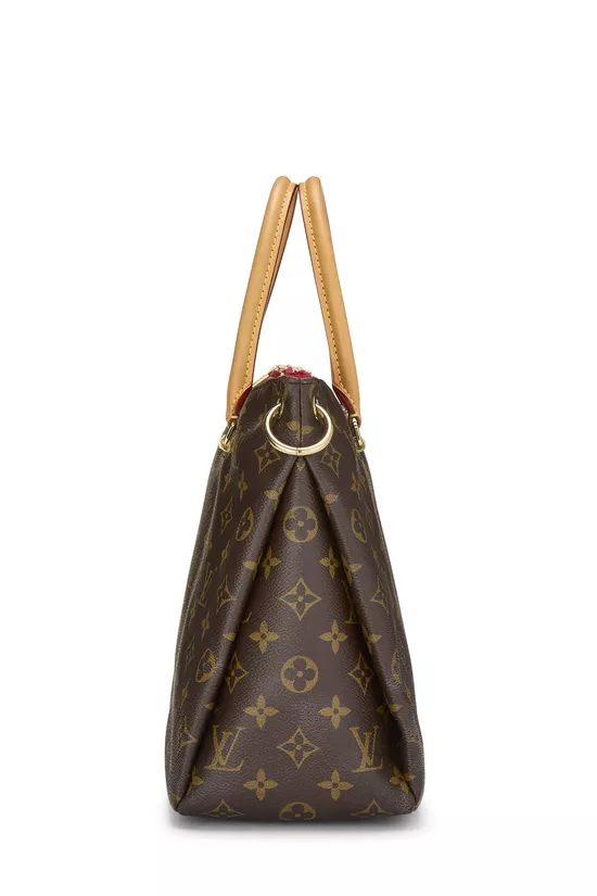 Red Monogram Canvas Pallas, , large image number 2