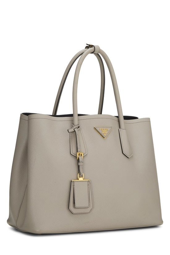 Beige Saffiano Double Bag Medium, , large image number 1
