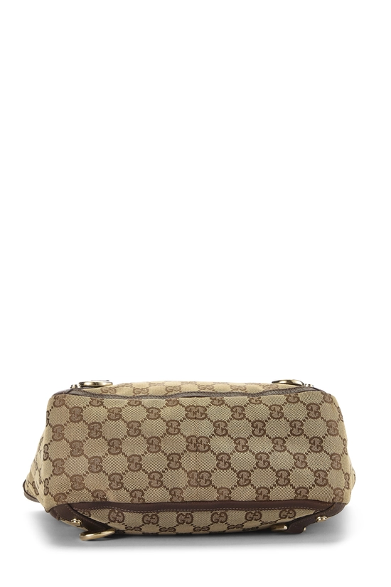 Original GG Canvas D-Ring Abbey Tote Small, , large image number 4