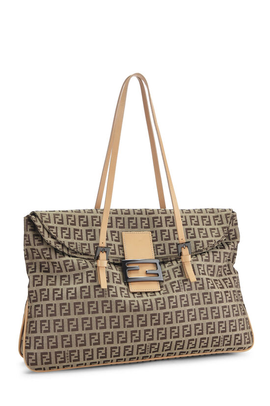 Beige Zucchino Canvas Tote, , large image number 1