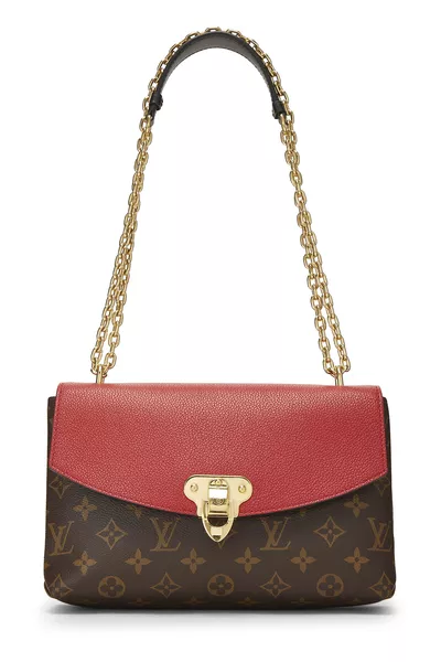 Louis Vuitton Red Monogram Canvas Saint Placide
