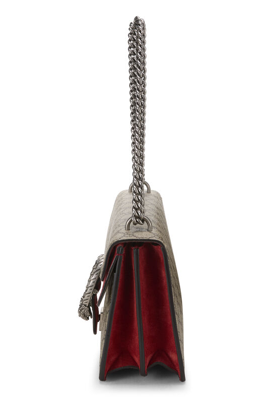 Red GG Supreme Canvas Dionysus Shoulder Bag Small, , large image number 2