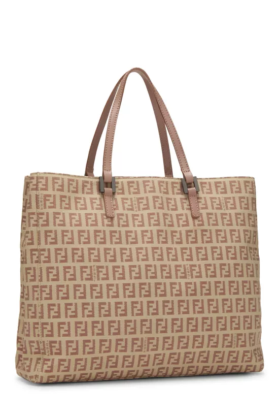 Pink Zucchino Canvas Tote, , large image number 1