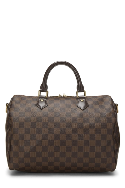 Damier Ebene Speedy Bandouliere 30