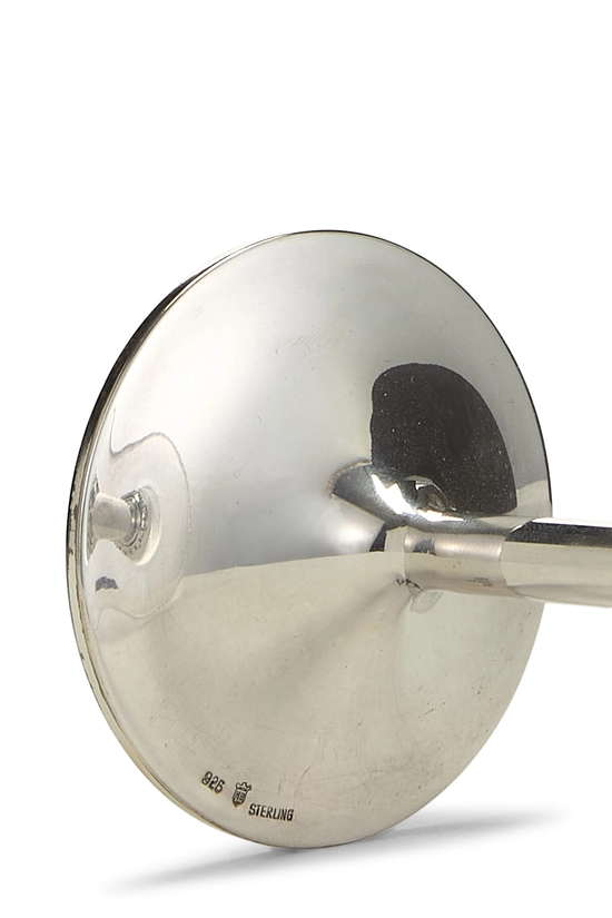 Silver Glass Candlesticks Set of 2, , large image number 2