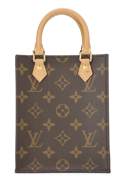 Louis Vuitton Monogram Canvas Sac Plat Petite NM