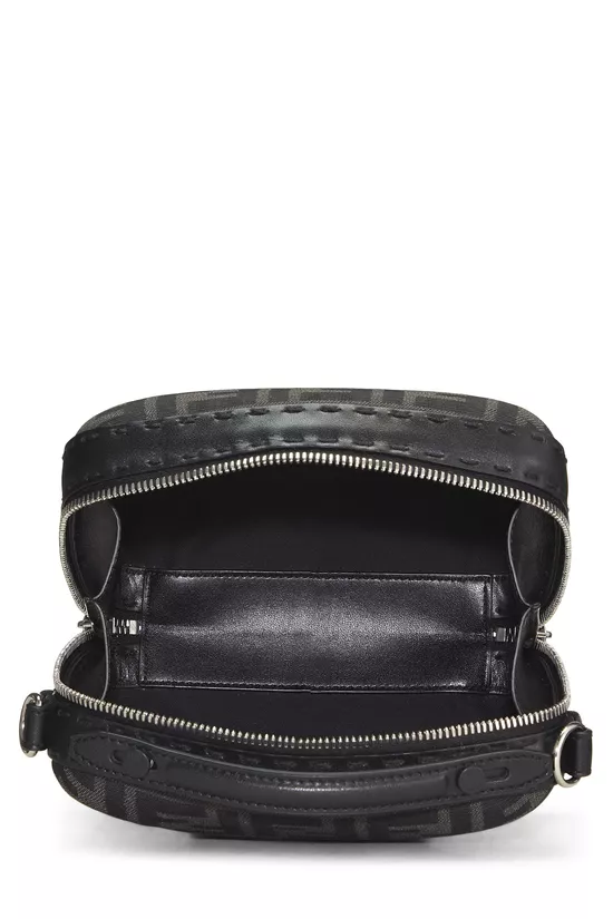 Black Zucca Canvas Suitcase Mini, , large image number 5