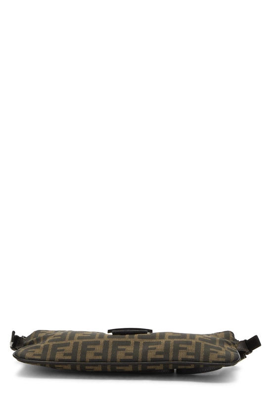 Brown Zucca Canvas Shoulder Bag, , large image number 4