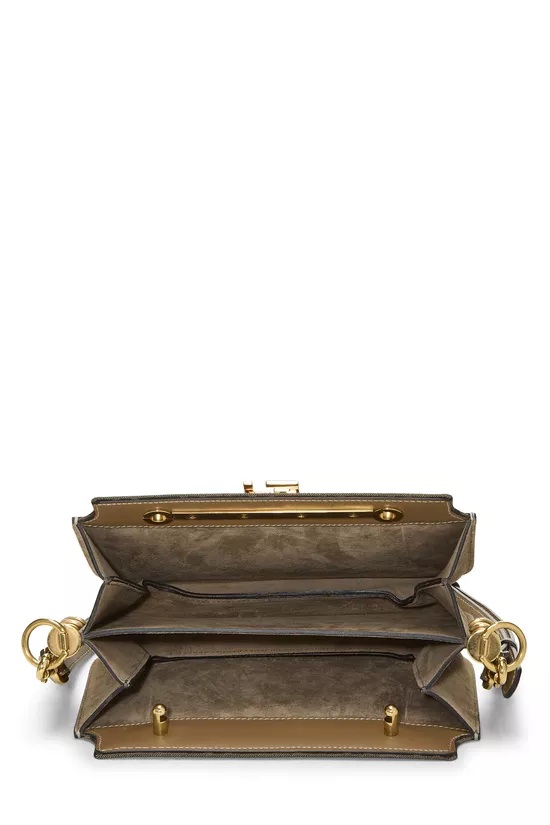 Brown Zucca Canvas Touch Shoulder Bag, , large image number 5