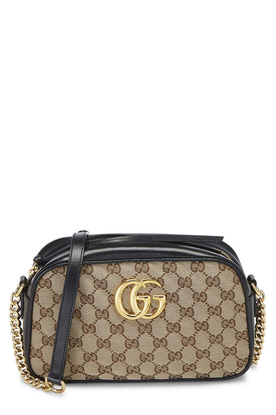 Original GG Canvas Marmont Crossbody Small, , large image number 0