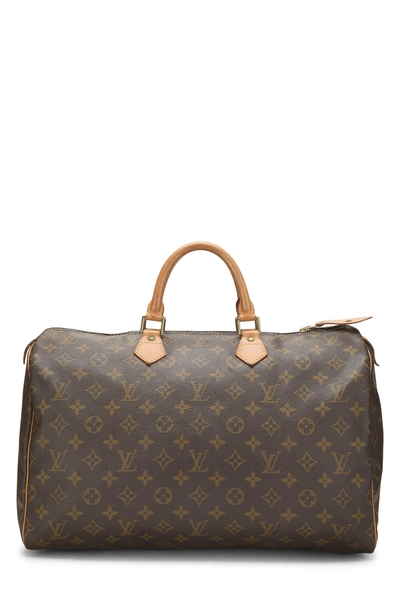 Monogram Canvas Speedy 40
