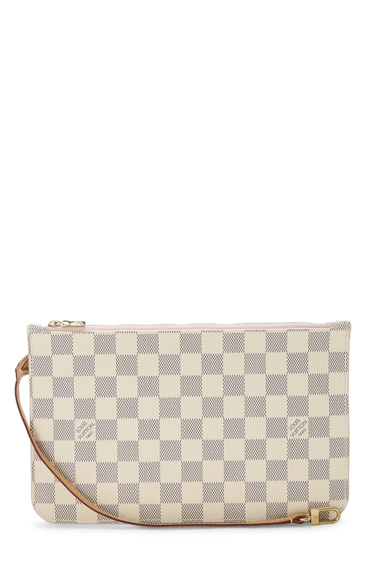 Damier Azur Neverfull Pouch, , large image number 0