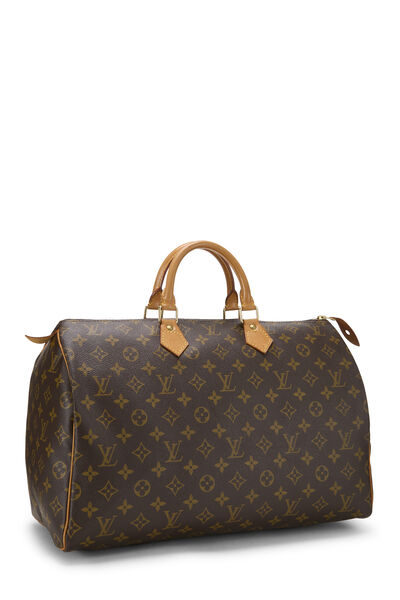 Monogram Canvas Speedy 40, , large