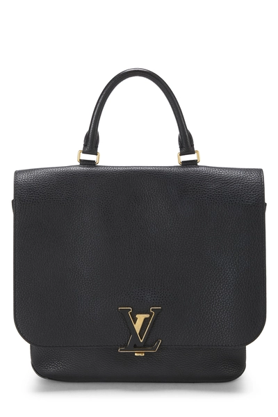 Louis Vuitton Black Taurillon Leather Volta
