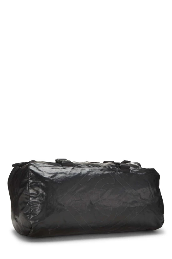 Black Coated Canvas Sportline Duffle, , large image number 1