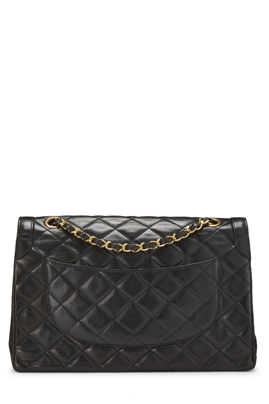Black Quilted Lambskin Paris Limited Double Flap Medium, , large image number 4