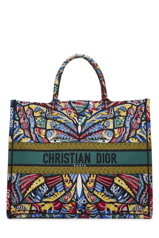 Christian Dior Multicolor Canvas Book Tote Large Q9BHMA0EM5002