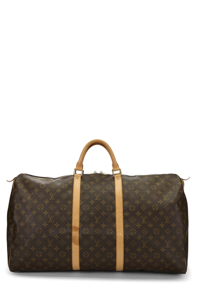 Louis Vuitton Monogram Canvas Keepall Bag 60