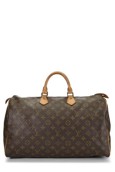Louis Vuitton Monogram Canvas Speedy 40