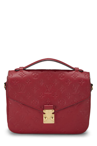 Red Monogram Empreinte Pochette Metis