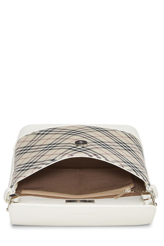 White Check Canvas Crossbody Small , , large image number 6