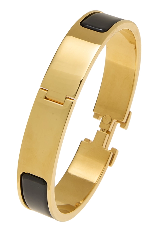 Pre-Owned Black Clic Clac H Narrow QGJ06717KD00I