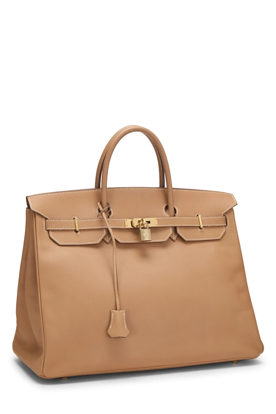 Natural Epsom Birkin 40, , large image number 1