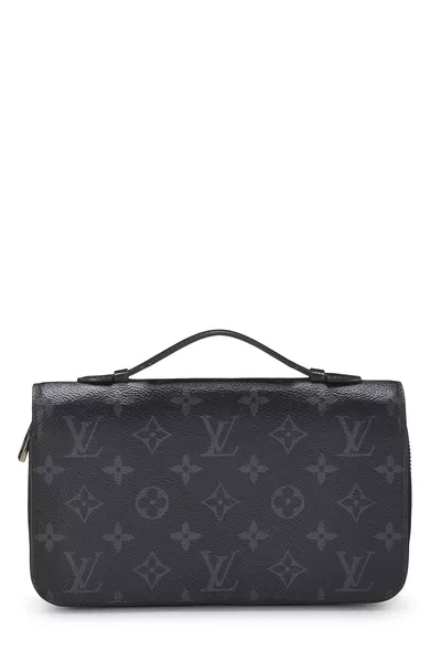 Black Monogram Eclipse Zippy XL