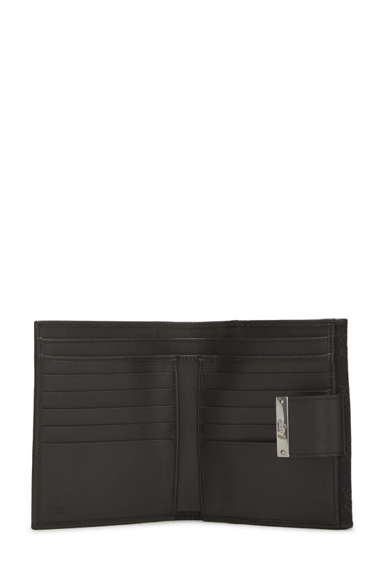 Brown GG Canvas Compact Wallet, , large image number 3