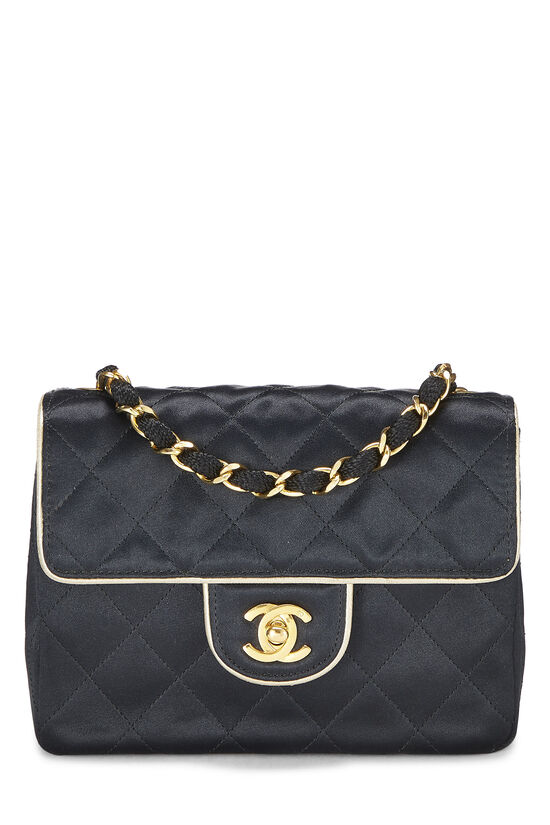 Chanel Mini Square Satin Flap Bag - ShopStyle