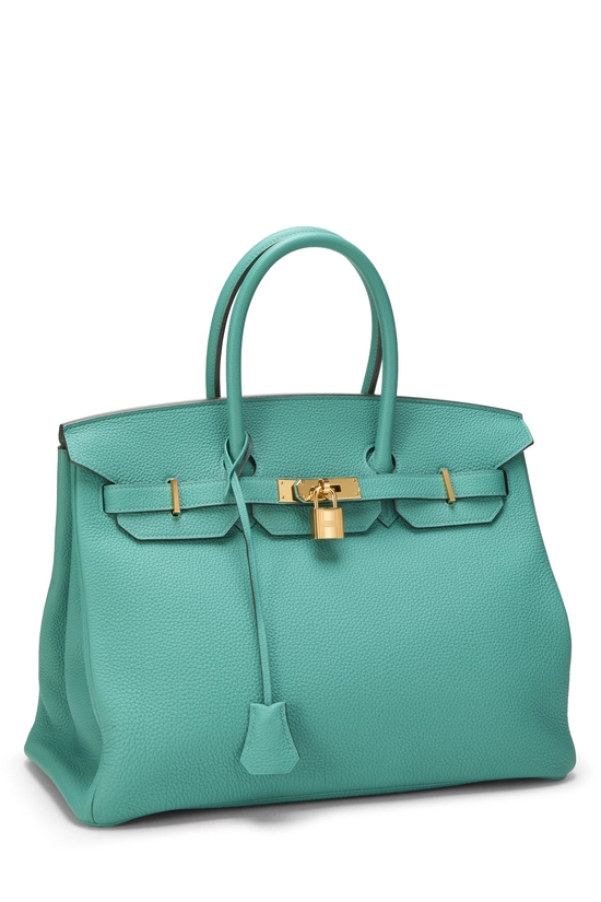 Vert Verone Togo Birkin 35, , large image number 1