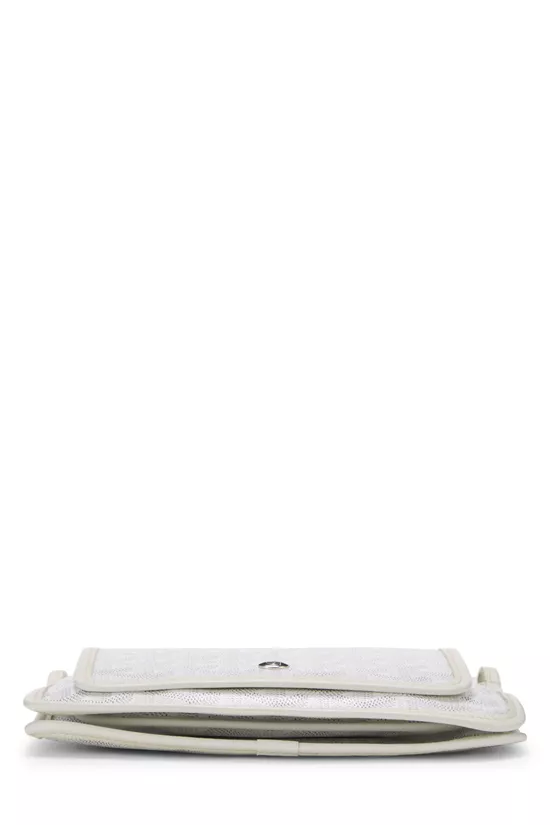 White Goyardine Canvas Plumet, , large image number 4