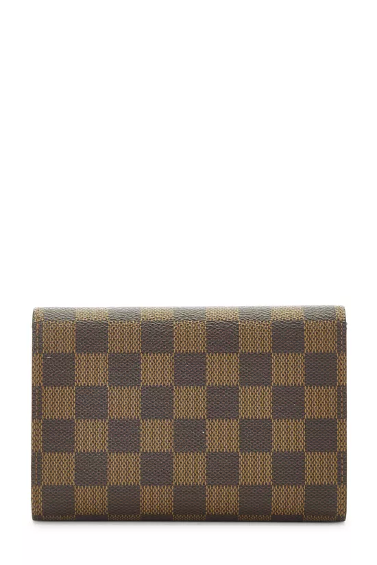 Damier Ebene Porte Tresor Wallet, , large image number 2