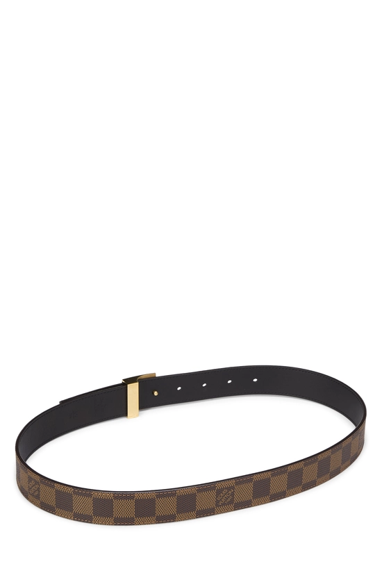 Damier Ebene Ceinture Carre 80, , large image number 2