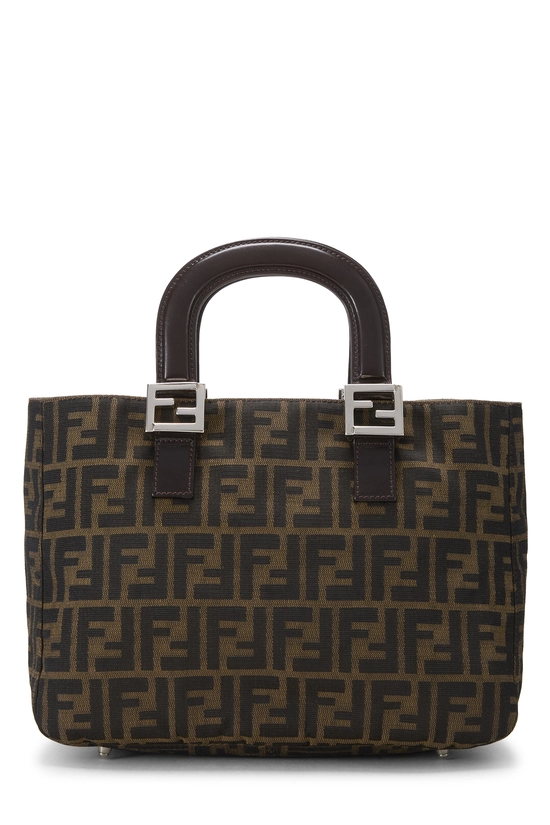 Brown Zucca Canvas Handbag Small, , large image number 0