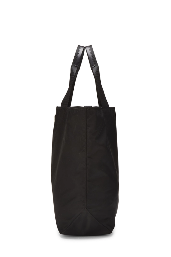 Black Nylon Convertible Handbag, , large image number 2