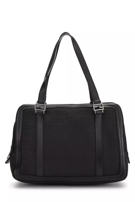 Black Zucchino Canvas Boston Small, , large image number 0