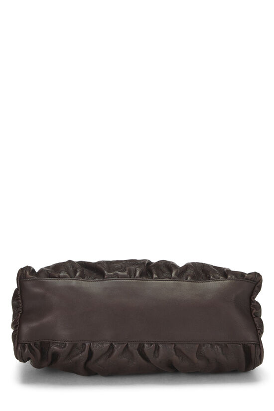 Brown Guccissima D-Ring Abbey Shoulder Bag, , large image number 4