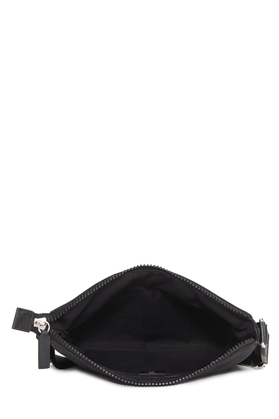 Black GG Nylon Messenger, , large image number 5
