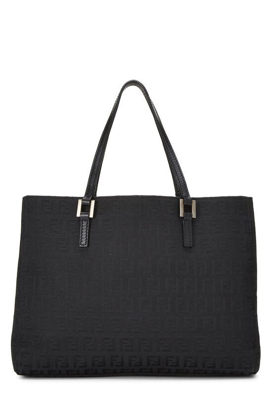 Black Zucchino Canvas Tote Small, , large image number 4