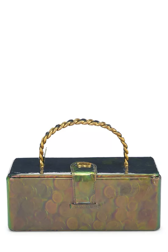 Multicolor Iridescent Vinyl Hologram Vanity, , large image number 0