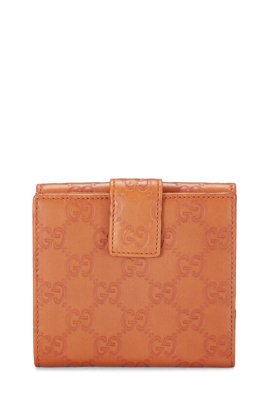 Orange Guccissima French Wallet, , large image number 4