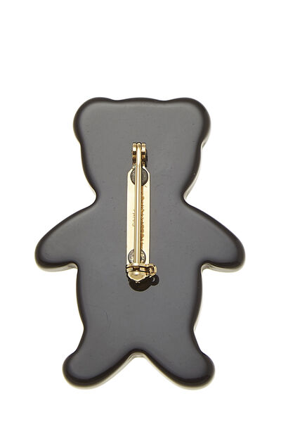 Monogram Acrylic Teddy Bear Pin , , large