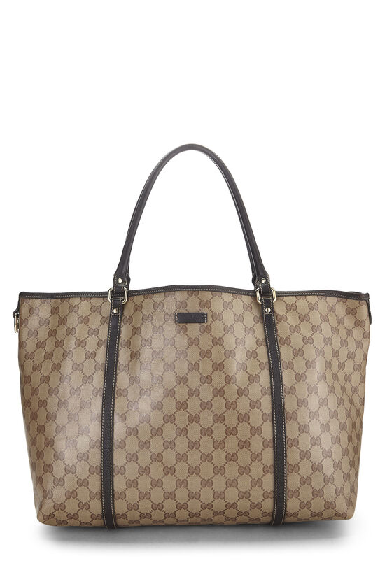 Original GG Crystal Canvas Tote, , large image number 0