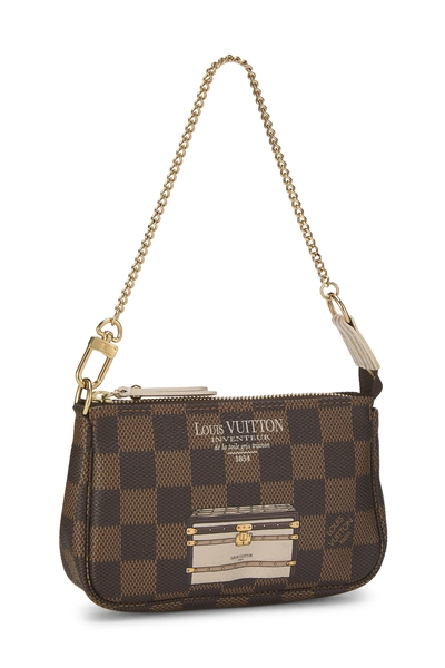 Louis Vuitton Damier Ebene Pochette Trunk Mini — photo 2