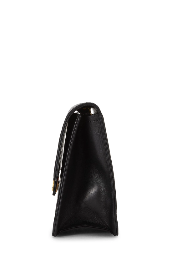 Black Quilted Lambskin Ex Flap Small, , large image number 2