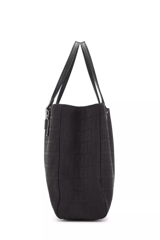 Black Zucchino Canvas Tote Small, , large image number 2
