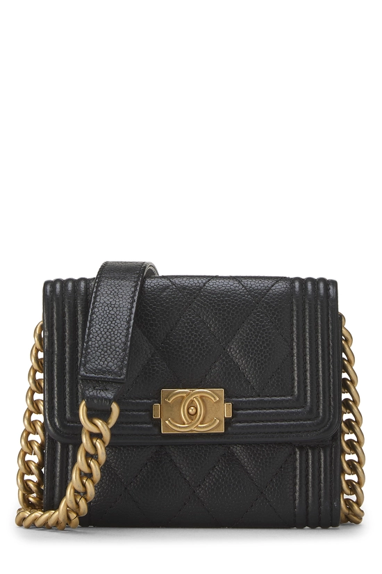 Black Caviar Boy Wallet on Chain (WOC), , large image number 0